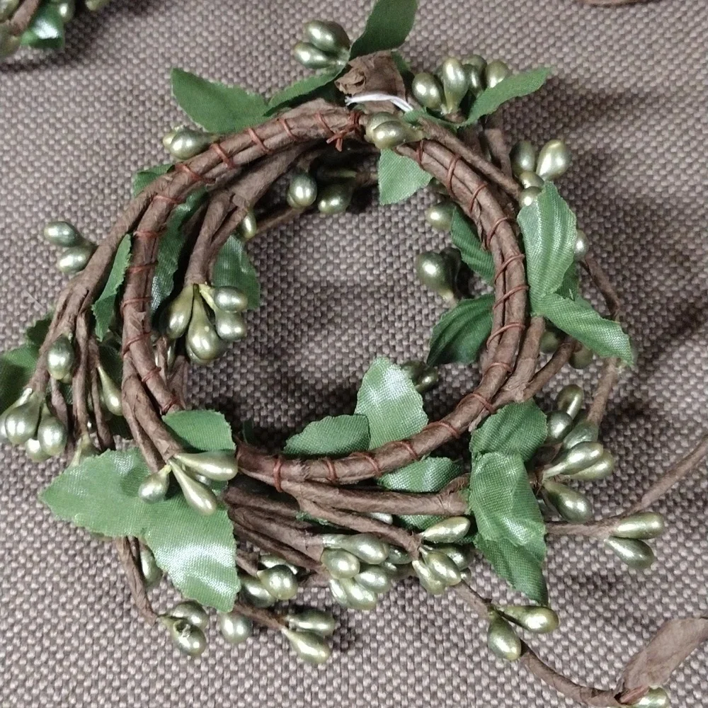 8 Rustic Napkin Ring Bundle